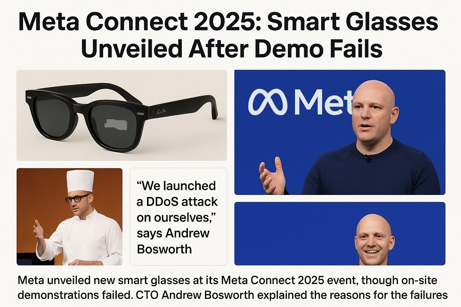 AI NEWS Why did Meta's Ray-Ban smart glasses demonstration fail
