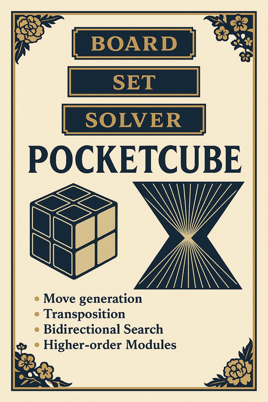 Easy AI Course PocketCube Algorithm Artistry 超级容易懂的AI课